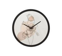 Paris prix Horloge murale en verre - Multicolore