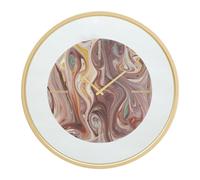 HORLOGE MURALE MIROIR MIX