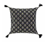 Paris Prix Housse Coussin Noire/Or