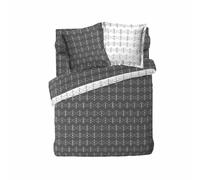 Paris Prix Housse de Couette Aristide 240x220cm Anthracite
