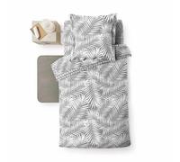 Paris Prix Housse de Couette Botania - Gris