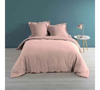 Paris Prix Housse de Couette Percaline - Rose