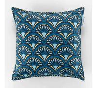 Paris Prix Housse de Coussin à Motifs - Bleu