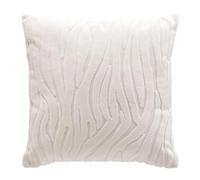 Paris Prix Housse de Coussin Bouclette Venezia 40x40cm Naturel