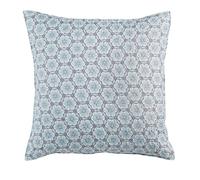Paris Prix Housse de coussin Isaline - Bleu & Gris