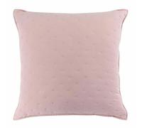 Paris Prix Housse de Coussin Mellow Rose & Blanc