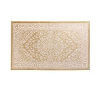 Douceur d'Intérieur Tapis rectangulaire Irina Viscose tissée 68 x 110 cm Jaune