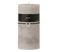 Bougie Cylindrique Déco Junina 20cm Gris Clair