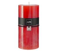 Bougie Cylindrique Déco Junina 20cm Rouge