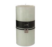 Bougie Cylindrique Déco Junina 20cm Vert Poudré