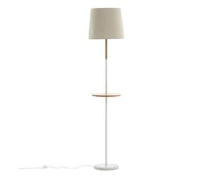 Paris prix Lampadaire avec plateau - Beige