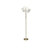 Paris Prix Lampadaire Design 4 Sphères Glamy 176cm Blanc & Or
