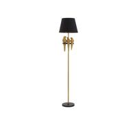 Paris prix lampadaire perroquets - Or et noir