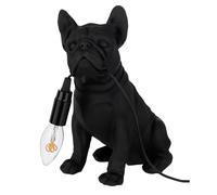 Paris prix Lampe à poser bulldog - Noir