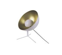 Paris prix Lampe à poser cinéma - Blanc et or