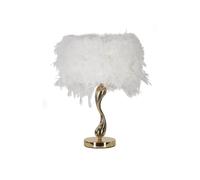 Paris prix Lampe à poser design - Blanc et or