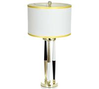 Paris prix lampe à poser Paralla - blanc & or