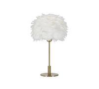 Paris prix Lampe à poser plumes - Blanc