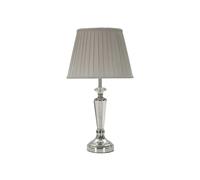 Lampe à Poser en Métal Tolly 56cm Argent