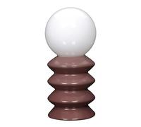 HOME DECO FACTORY Lampe en Céramique à Piles Éclairage Ambiant Terracotta