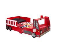 Paris Prix Lit Enfant Pompier 70x140cm Rouge