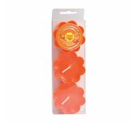 Paris Prix Lot de 3 bougies chauffe-plat Chupa Chups 3 cm Orange