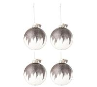Paris prix Lot 4 boules de Noël - Gris