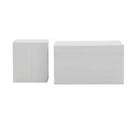 Paris prix Lot de 2 tables basses - Gris