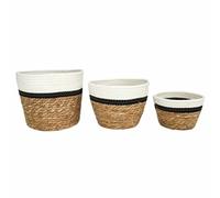 Paris prix Lot de 3 paniers de rangement - naturel