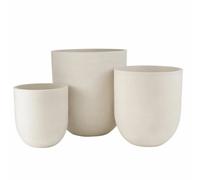 Paris Prix - Lot de 3 Vases Roda 61 cm Blanc