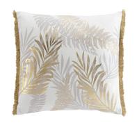 Douceur d'Intérieur - Coussin déhoussable Melisse - 50x50 cm - Coton/Polyester imprimé Multicolore