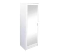 Paris Prix Meuble à Chaussures avec Miroir Lilo 189 cm Blanc