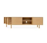 Paris Prix Meuble TV Design 2 Portes Shift 189cm Chêne