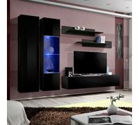 Paris Prix Meuble TV Fly V 260 cm - Noir
