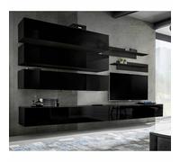 Paris Prix Meuble TV mural Design Fly IX - Noir