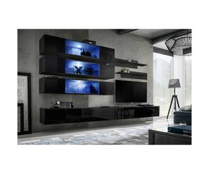 Paris Prix Meuble TV Mural Design Fly XI - Noir