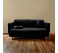 Housse de canapé - Douceur d'Intérieur - MILA - Polyester - Noir