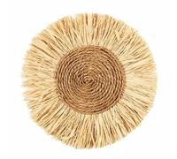 Paris Prix Décoration murale ronde Mirage 37 cm Beige