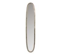 Miroir Déco Ovale Antique 179cm Gris