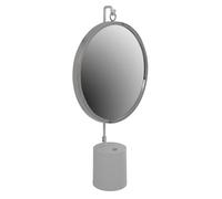 Paris prix Miroir rond Eleganca sur pied - Blanc