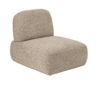 Paris Prix Module de Canapé Margo 95cm Marron