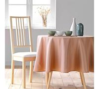 Paris Prix Nappe Ronde Antitache Essentiel 180cm Rose Blush
