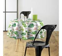 Paris Prix Nappe Toile Cirée Ronde Baleares 160cm Vert