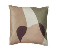 Coussin Déco Imprimé Sherpa 40x40cm Multicolore