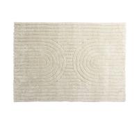 Tapis Déco Texturé Niklas 160x230cm Blanc