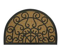 Paris prix Paillasson demi-lune Marquis - 40 x 60 cm - Beige