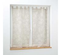 Paris Prix Paire de Voilages Karla 60x120cm Taupe