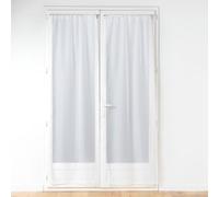 Paris Prix Paire de Voilages Passe-Tringle Voiline 70x200cm Blanc