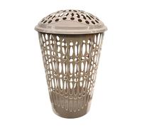 Paris prix Panier à linge rond - Taupe