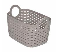 Paris prix Panier à linge tressé - Taupe